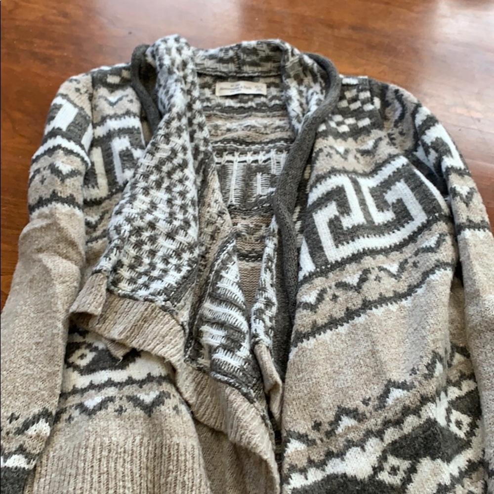 Abercrombie & Fitch Addison Blanket Sweater XS/S